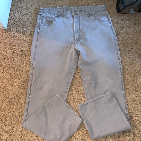 Dickies Pants Mens Gray Work Pants Dickie Poshmark